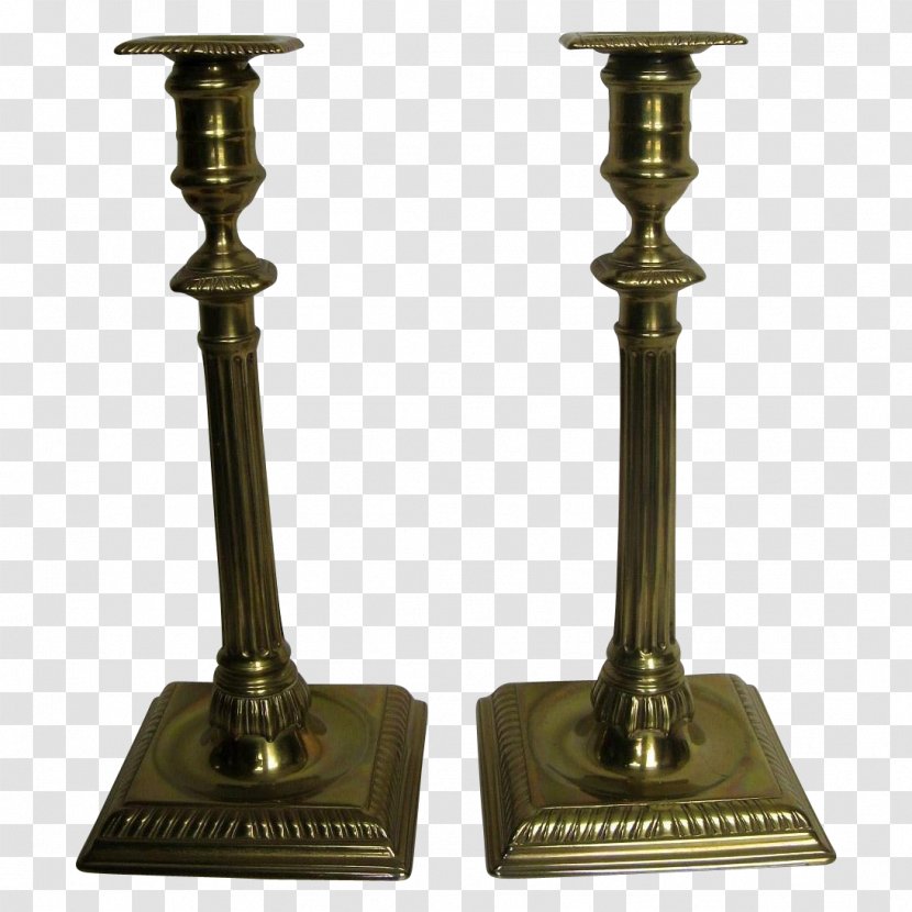 01504 Candlestick - Brass - Candlesticks Transparent PNG