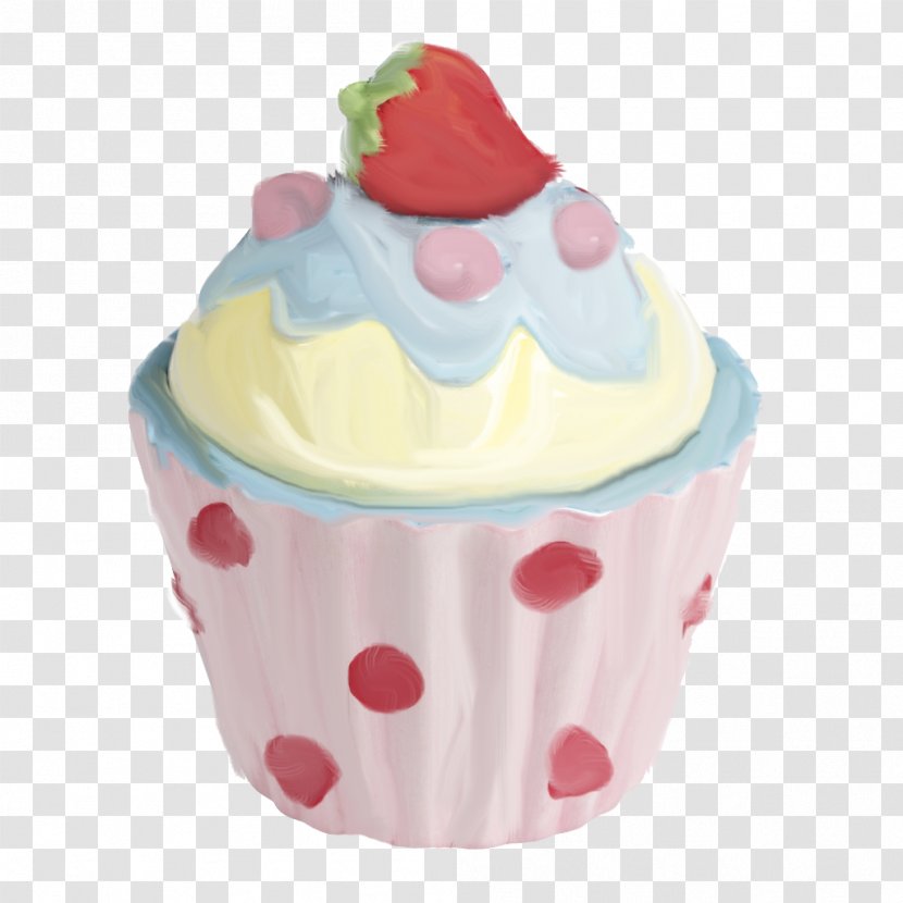 Cupcake Frosting & Icing Cream Shortcake - Cake - Cooking Transparent PNG