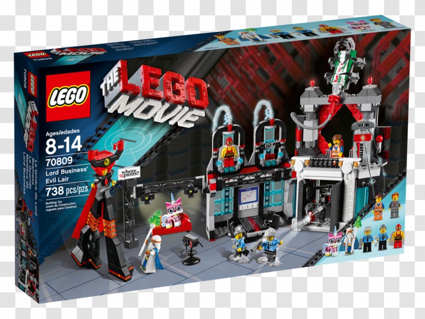 President Business Emmet LEGO 70809 The Movie Lord Business' Evil Lair Amazon.com - Bricklink - Trap Transparent PNG