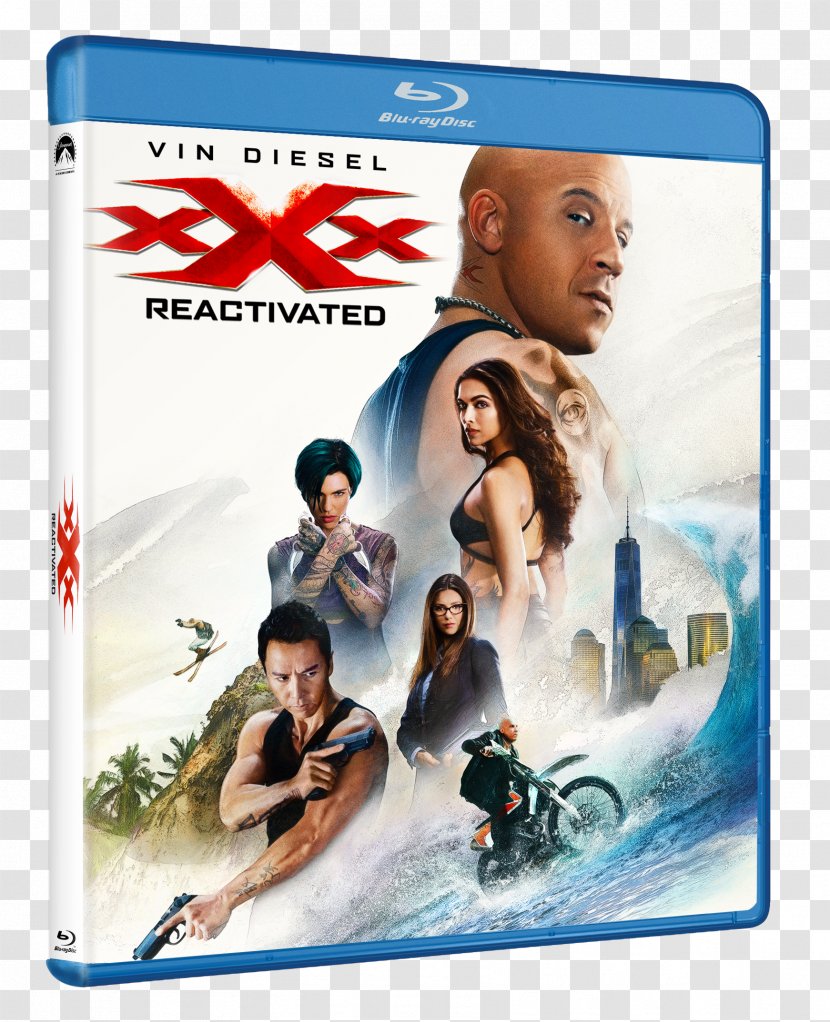 Vin Diesel XXx: Return Of Xander Cage Blu-ray Disc Digital Copy Transparent PNG