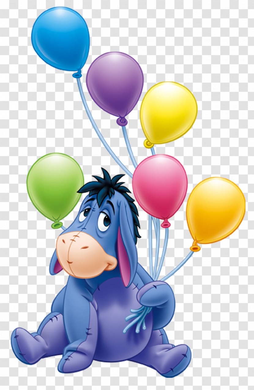 Eeyore's Birthday Party Winnie The Pooh Piglet Cake - Hippo Transparent PNG