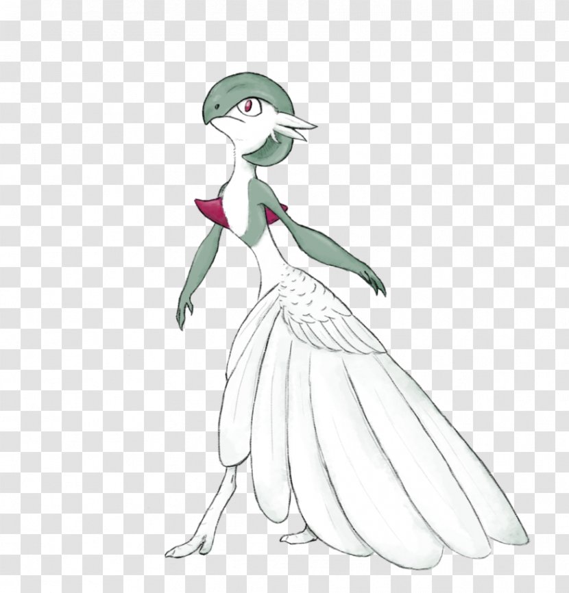 Sketch Gardevoir Drawing Illustration Pokémon - Illustrator - Cindy Lou Who Deviantart Transparent PNG