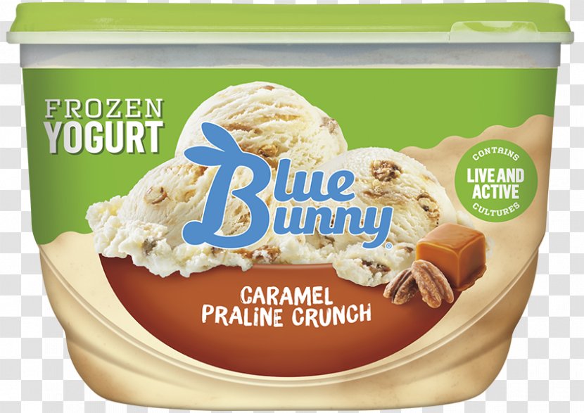 Ice Cream Praline Frozen Yogurt Flavor - Dairy Product - Caramel Transparent PNG