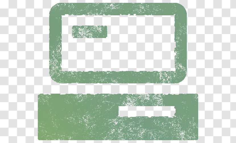 Product Design Green Rectangle - Computer Retro Transparent PNG