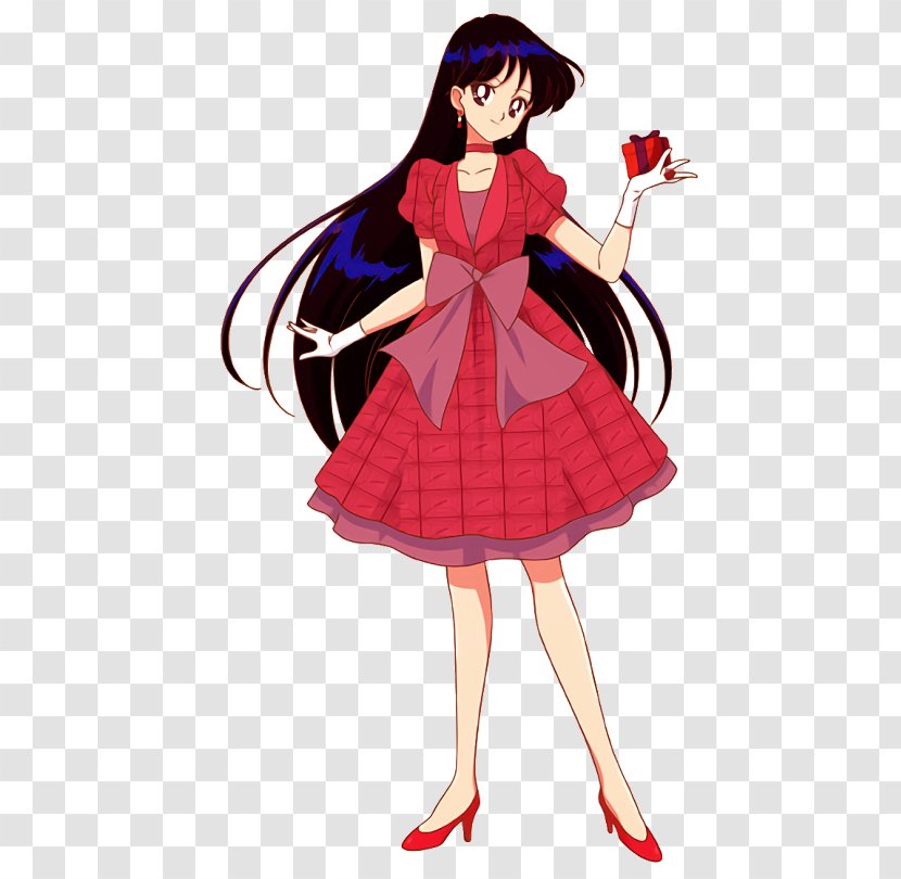 Sailor Mars Moon Mercury Pluto Jupiter - Cartoon Transparent PNG