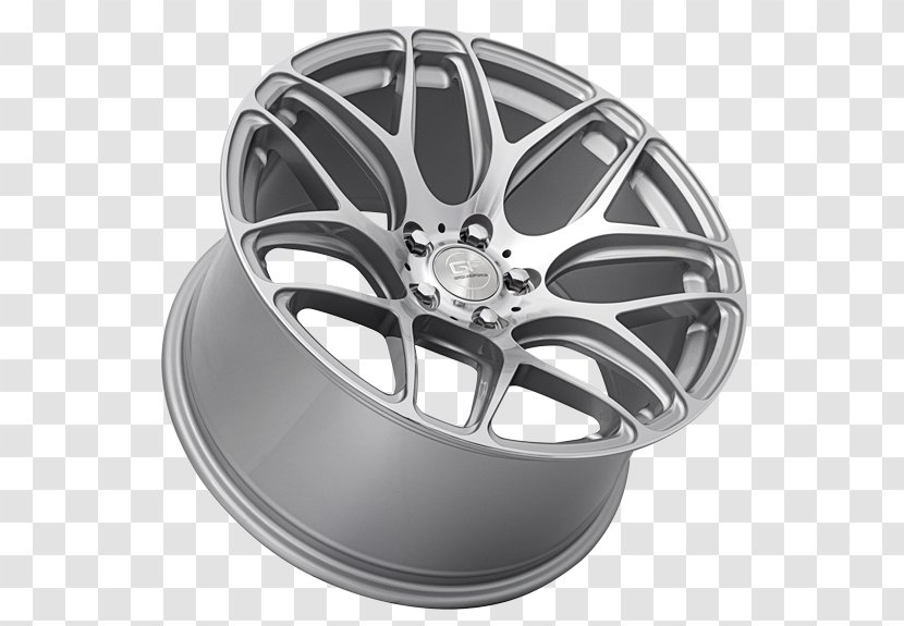 Alloy Wheel Car Rim Spoke - Machining Transparent PNG