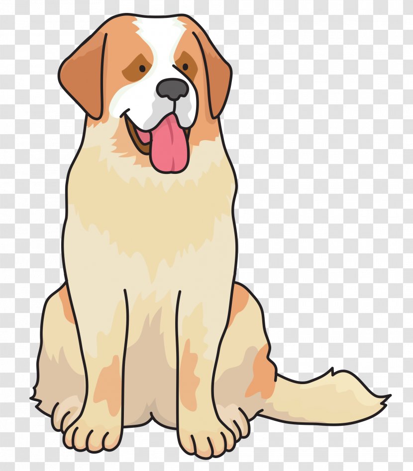 St. Bernard French Bulldog Puppy Drawing Clip Art - Paw - Dog! Clipart Transparent PNG