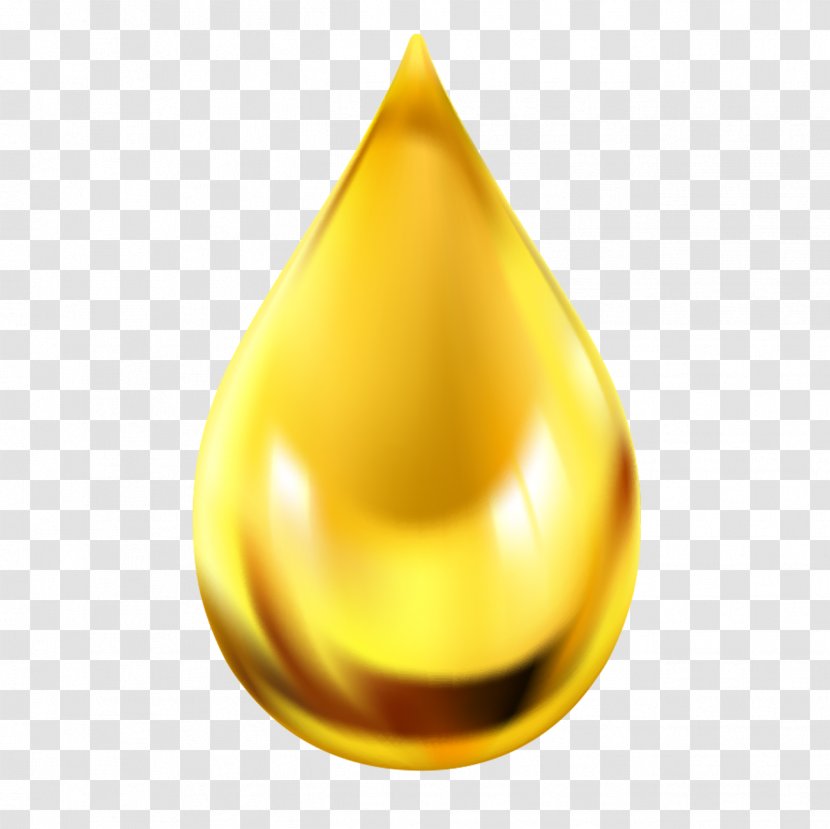 Oil Drop Icon - Water - Gold Color Drops Vector Material Transparent PNG