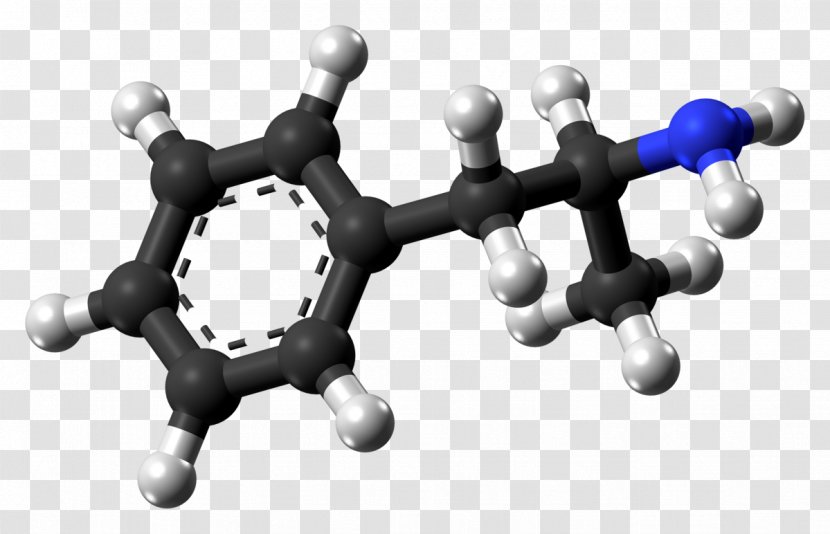 Pseudoephedrine 4-Fluoroamphetamine Molecule Phenylpropanolamine Dopamine - Amphetamine - Erect Transparent PNG