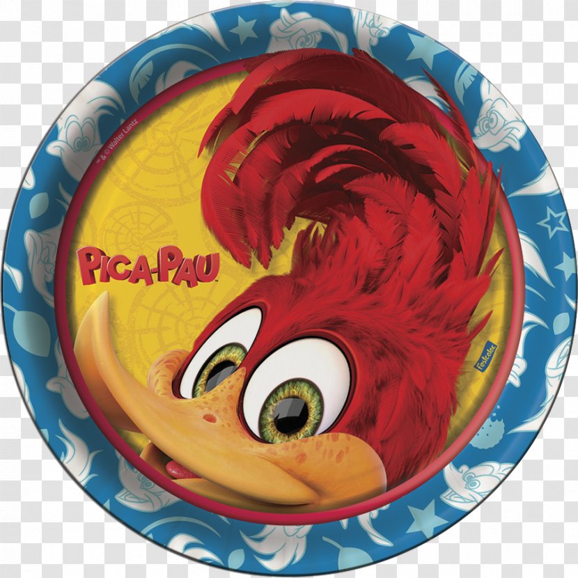 Woody Woodpecker Plate Party Birthday Disposable - Film Transparent PNG