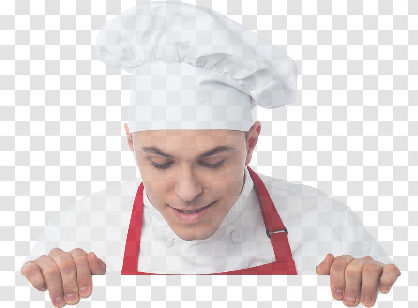 Chef's Uniform Cook Chef Chief - Headgear Transparent PNG
