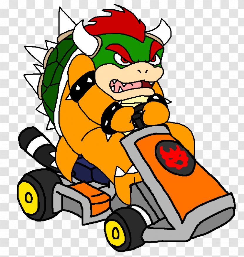 Mario Kart 7 Super Bros. Bowser Transparent PNG