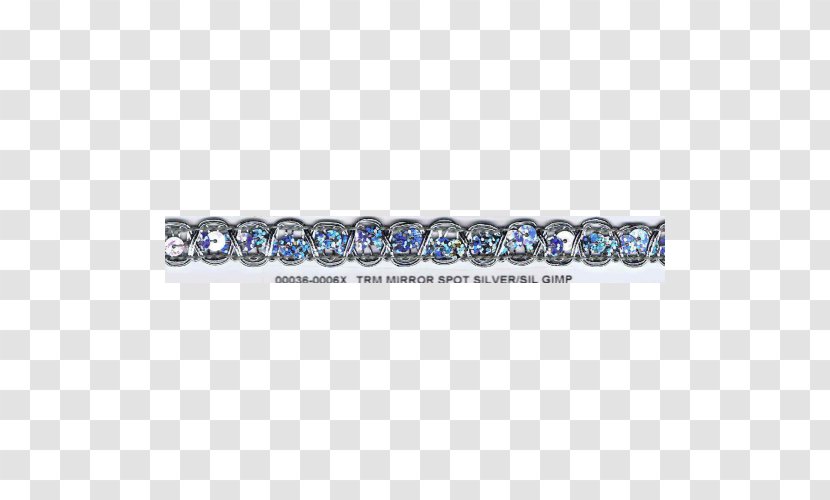 Body Jewellery Clothing Accessories Bracelet Sapphire - Microsoft Azure - Silver Sequins Transparent PNG