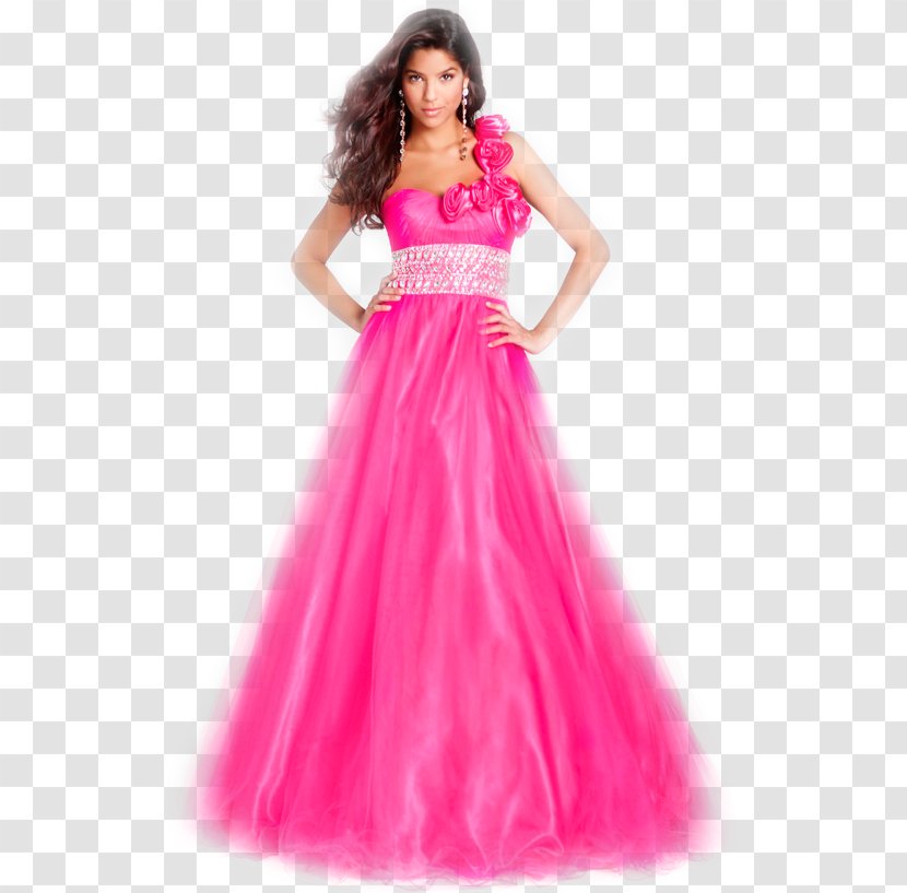 Neckline Prom Dress Ball Gown - Sleeve Transparent PNG