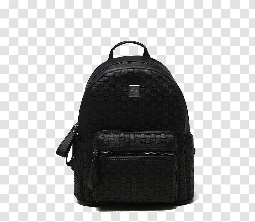 Backpack - Leather - Daphne Black Transparent PNG