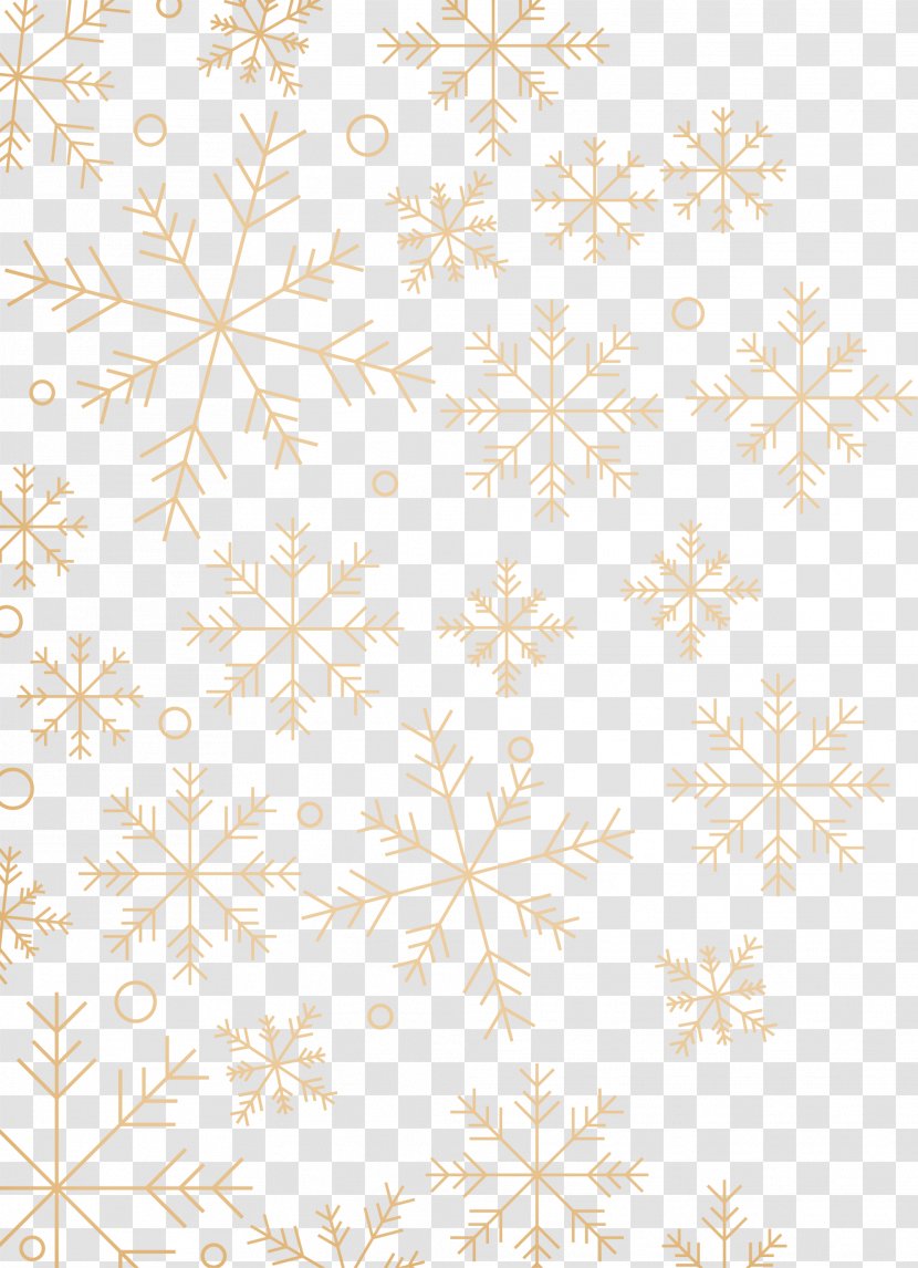 White Petal Black Pattern - Area - Orange Snow Background Transparent PNG