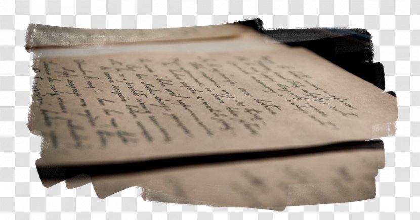Cover Letter Handwriting Personal - Material - Manuscript Transparent PNG
