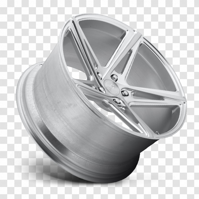 Alloy Wheel Tire Rim - Brushed Transparent PNG