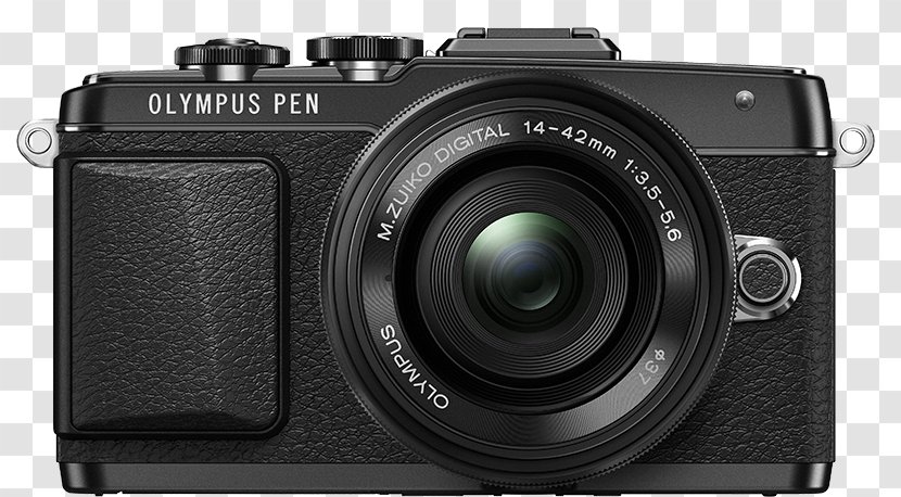 Olympus PEN E-PL7 E-P1 OM-D E-M10 Camera - Mirrorless Interchangeable Lens Transparent PNG