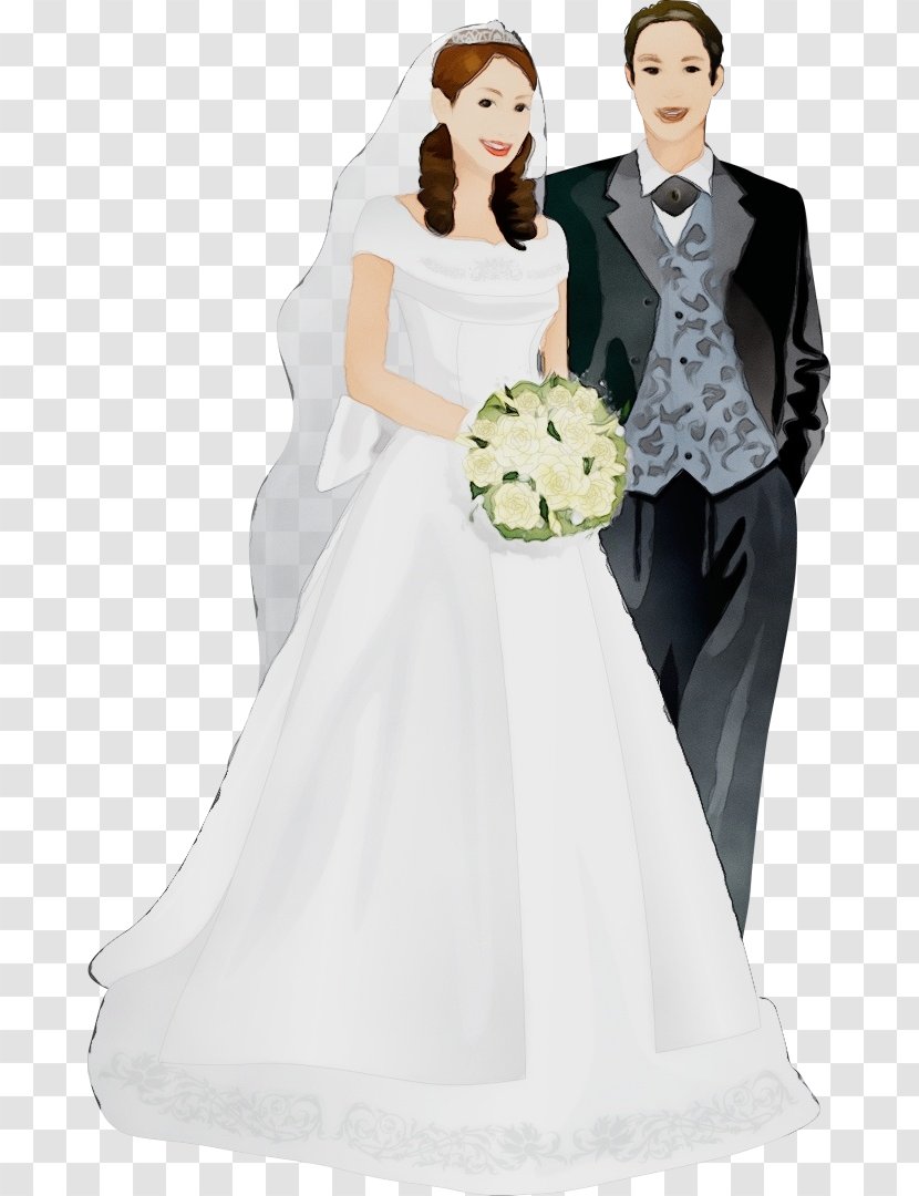 Wedding Dress - Bride - Bridal Party Lady Transparent PNG