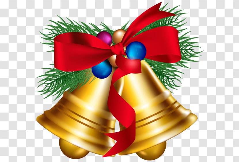 Christmas Ornament Jingle Bell Clip Art - Bells - Holiday Transparent PNG