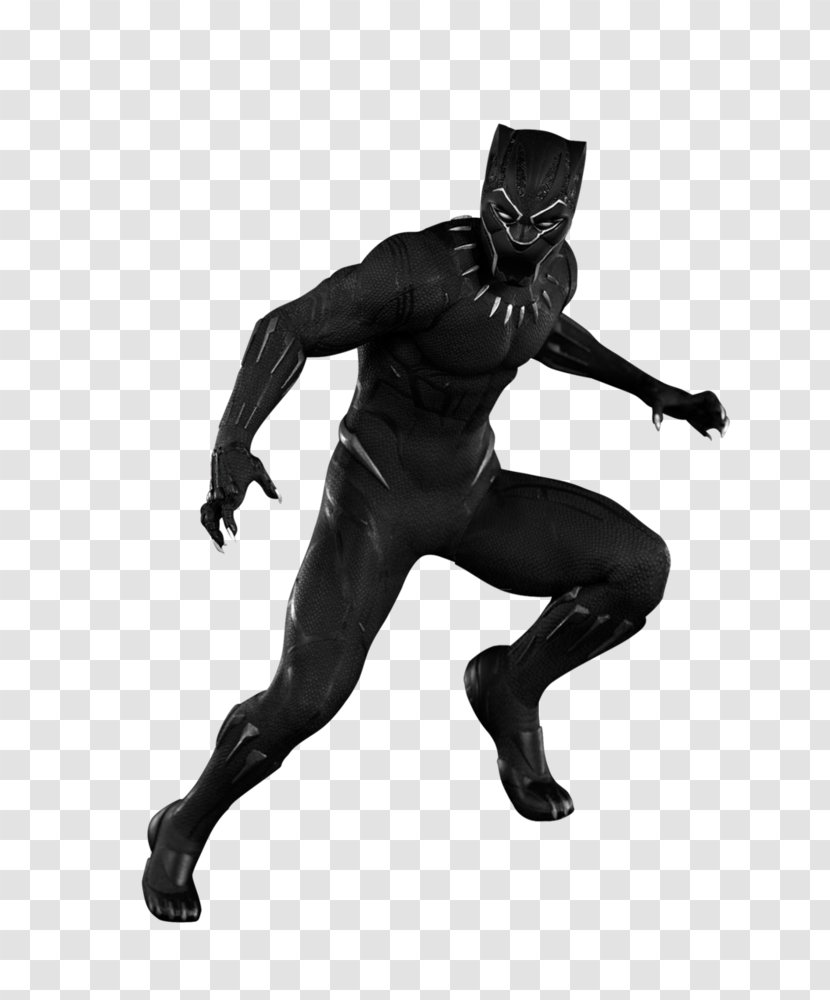 Black Panther Erik Killmonger T'Chaka Marvel Cinematic Universe Thanos - Sculpture Transparent PNG