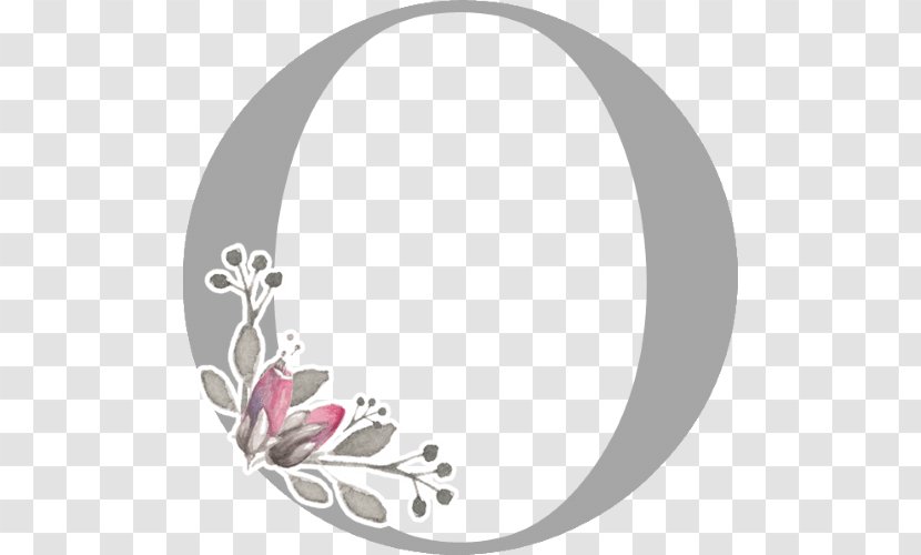 Monogram Letter Symbol Embroidery Font - Jewellery - Floral Transparent PNG