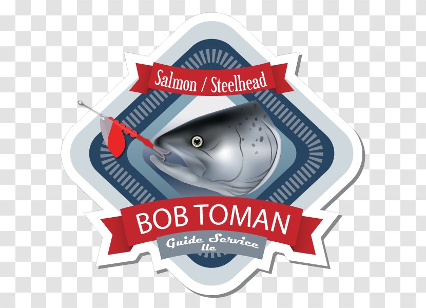 Logo Label Fish Font - Salmon Transparent PNG