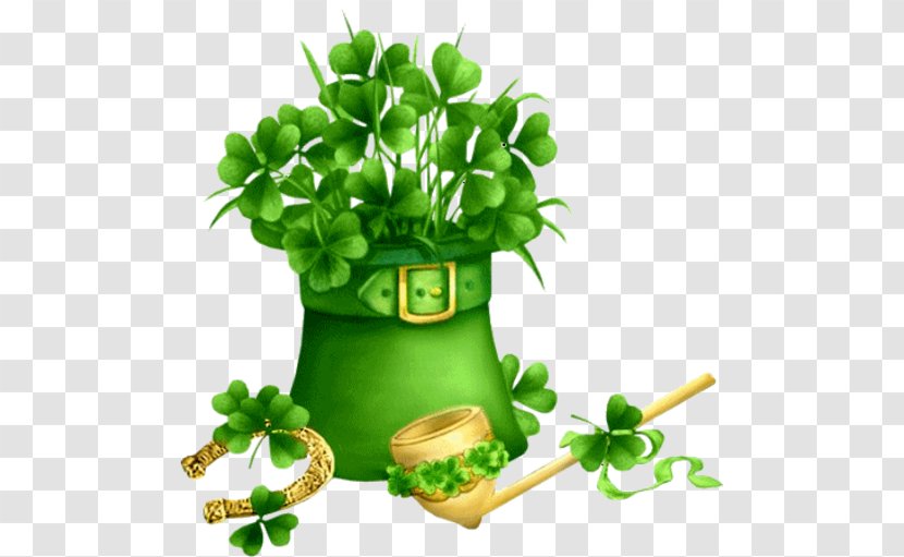 Saint Patrick's Day Desktop Wallpaper Irish People - Leaf Vegetable - Patrick Transparent PNG