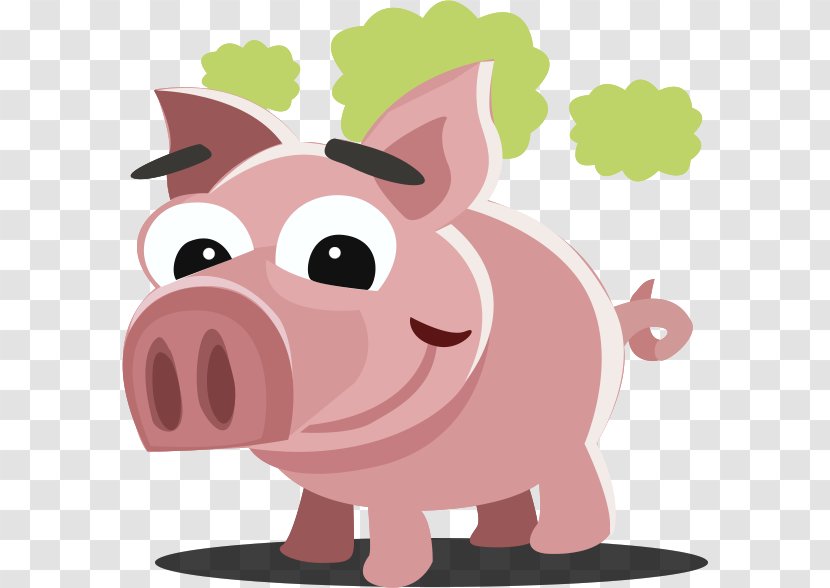 Clip Art Black Iberian Pig Image Ham Vector Graphics - Fictional Character Transparent PNG