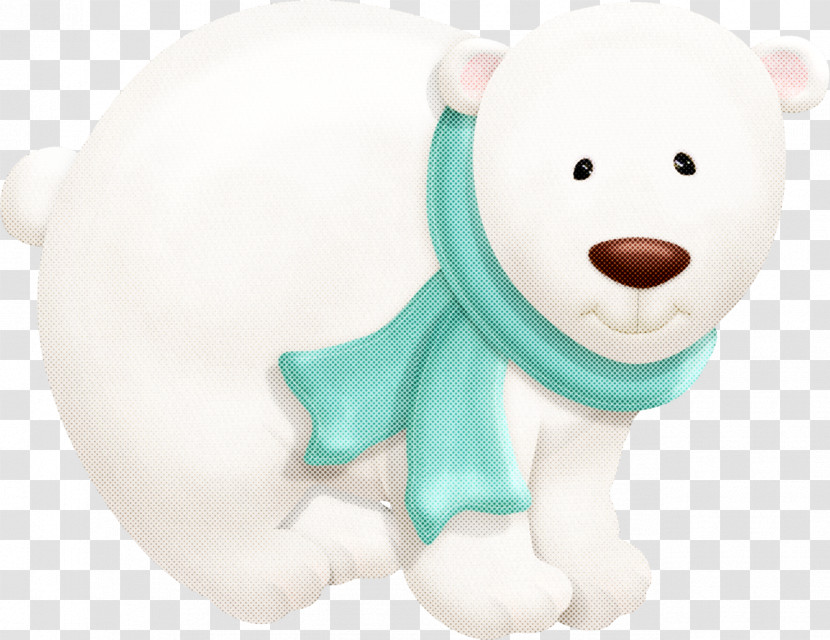 Cartoon Bear Animal Figure Polar Bear Toy Transparent PNG