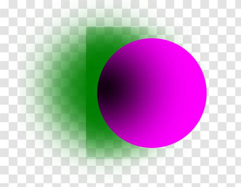 Violet Purple Magenta Lilac - Sphere - Blur Background Transparent PNG