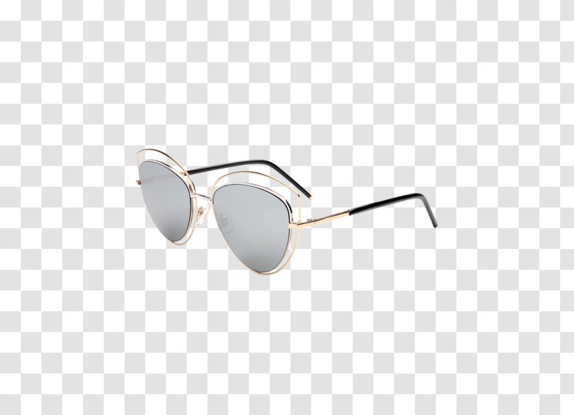 Sunglasses Goggles Cat - Silver Transparent PNG