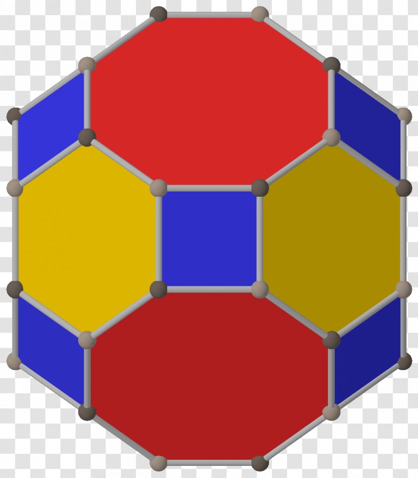 Truncated Cuboctahedron Truncation Square Face - Diagonal - Stamp Transparent PNG