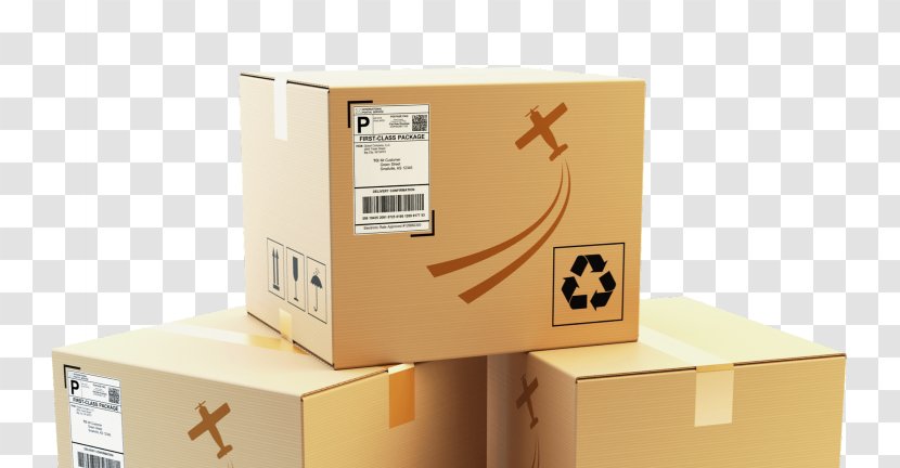 Wooden Box United Parcel Service - Label Transparent PNG