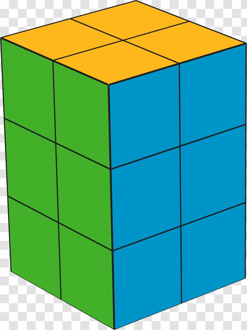 Rectangle Area Square Prism Cube - Symmetry Transparent PNG