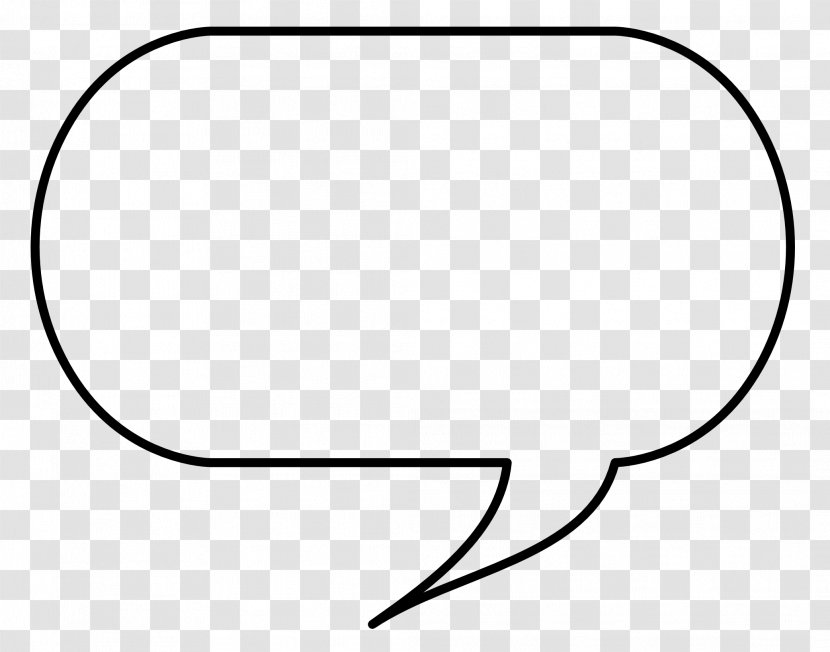 Black And White Pattern - Text - Speech Bubble Transparent PNG