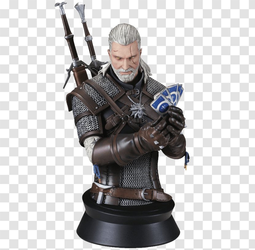 The Witcher 3: Wild Hunt Gwent: Card Game Geralt Of Rivia Bust - Gwent Transparent PNG