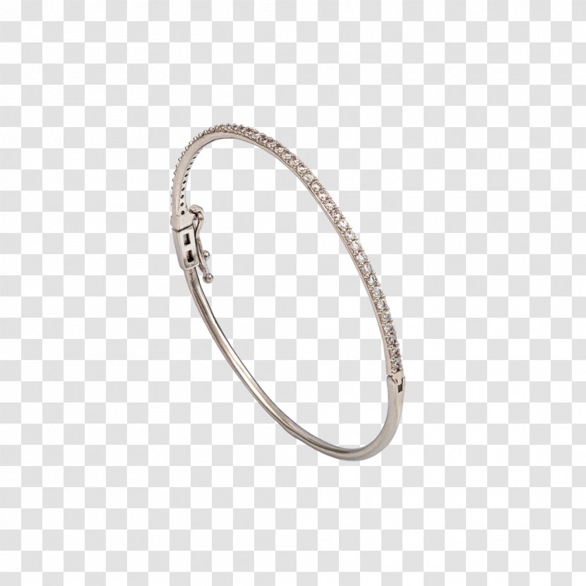 Bracelet Earring Jewellery Bangle - Platinum Transparent PNG