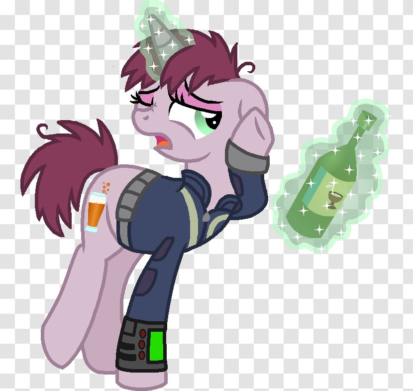 Pony Mother Pinkie Pie Fallout: Equestria Fallout 4 - Purple - Ghoul Transparent PNG