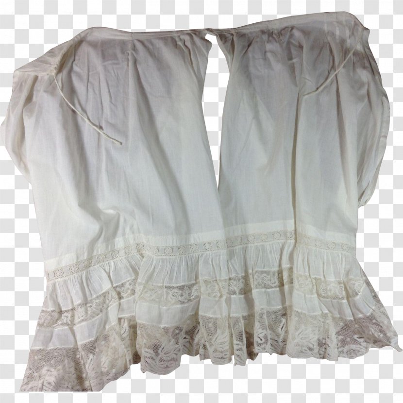 Sleeve Ruffle Blouse Shoulder Silk - Crochê Transparent PNG