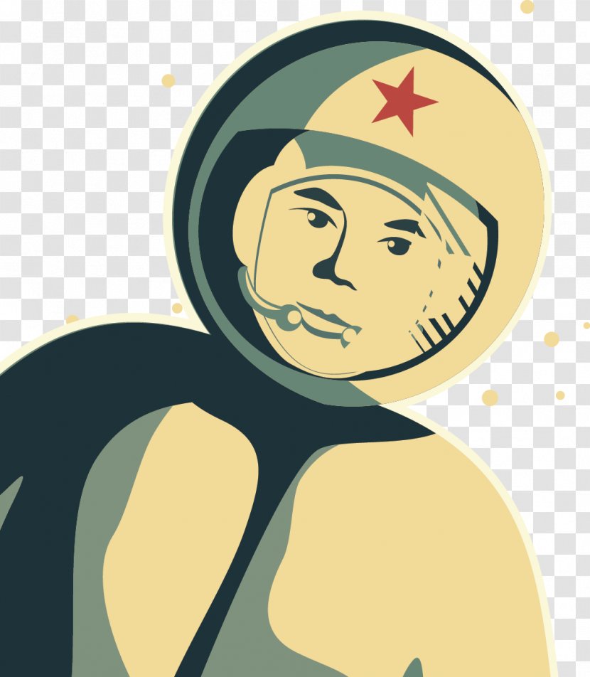 Astronaut Spacecraft Illustration - Happiness Transparent PNG