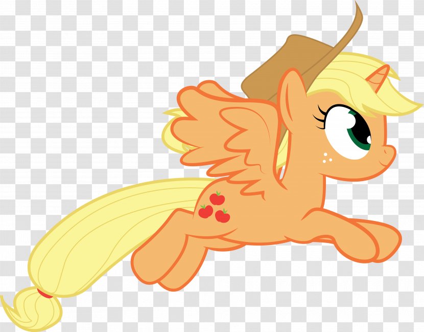 Applejack With Wings And A Horn