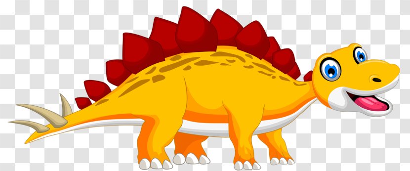 Dinosaur Euclidean Vector Caricature Illustration - Cartoon Transparent PNG