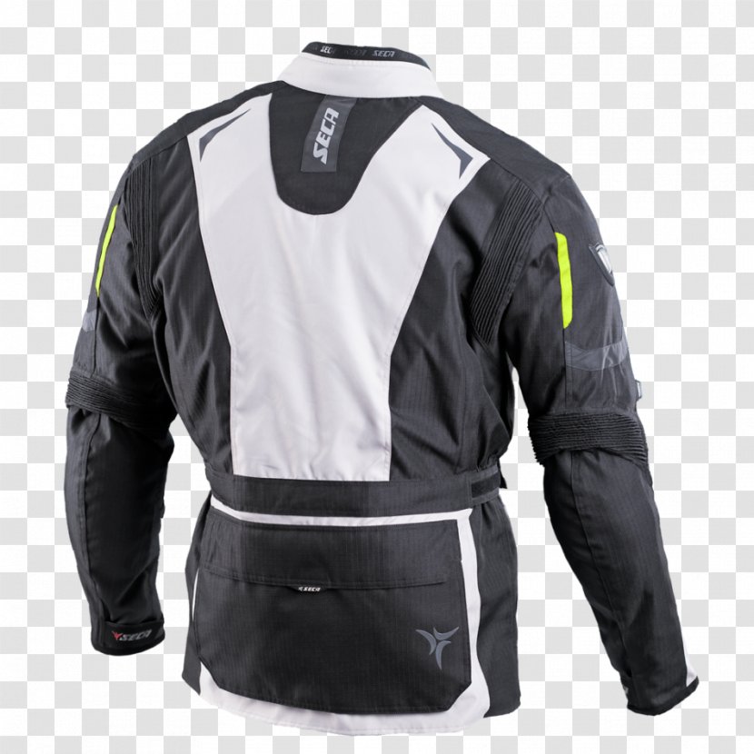 Leather Jacket Clothing Motorcycle Armilla Reflectora - Shop Transparent PNG