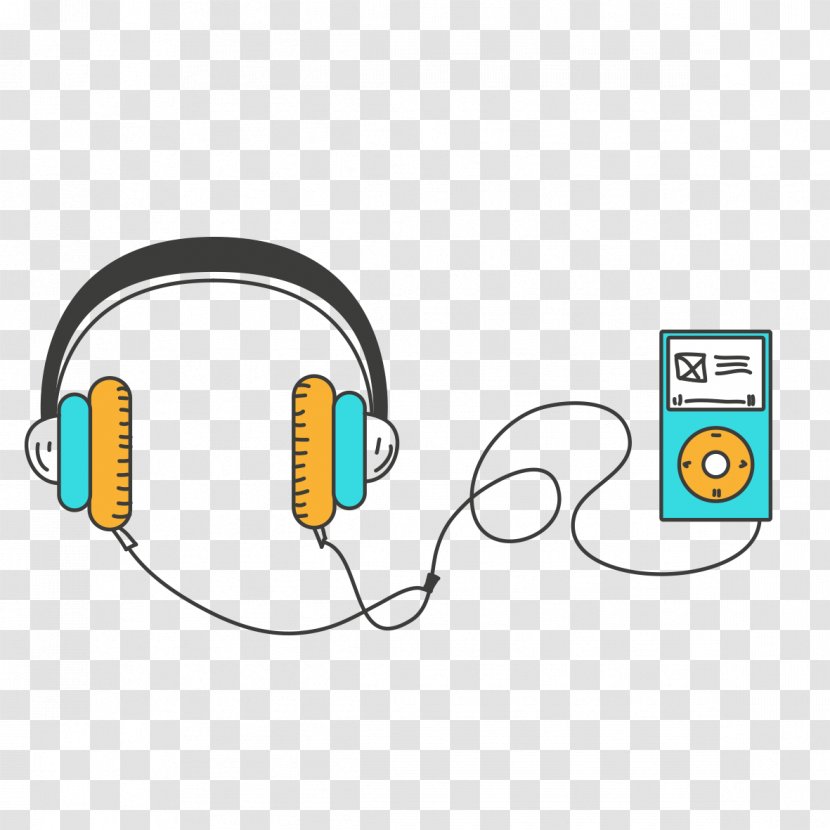 Headphones Microphone MP3 Player - Tree Transparent PNG