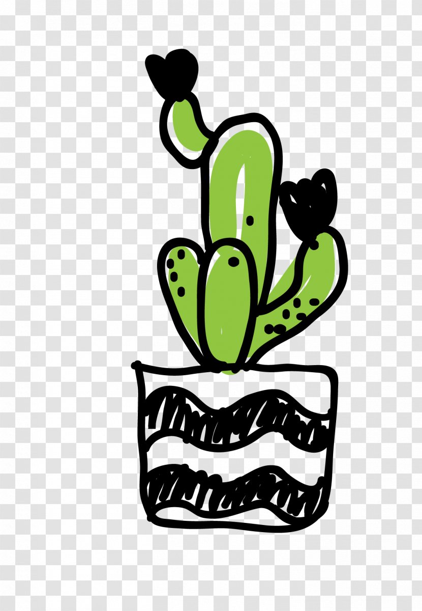 Cactaceae Euclidean Vector Clip Art - Template - Cactus Material Transparent PNG