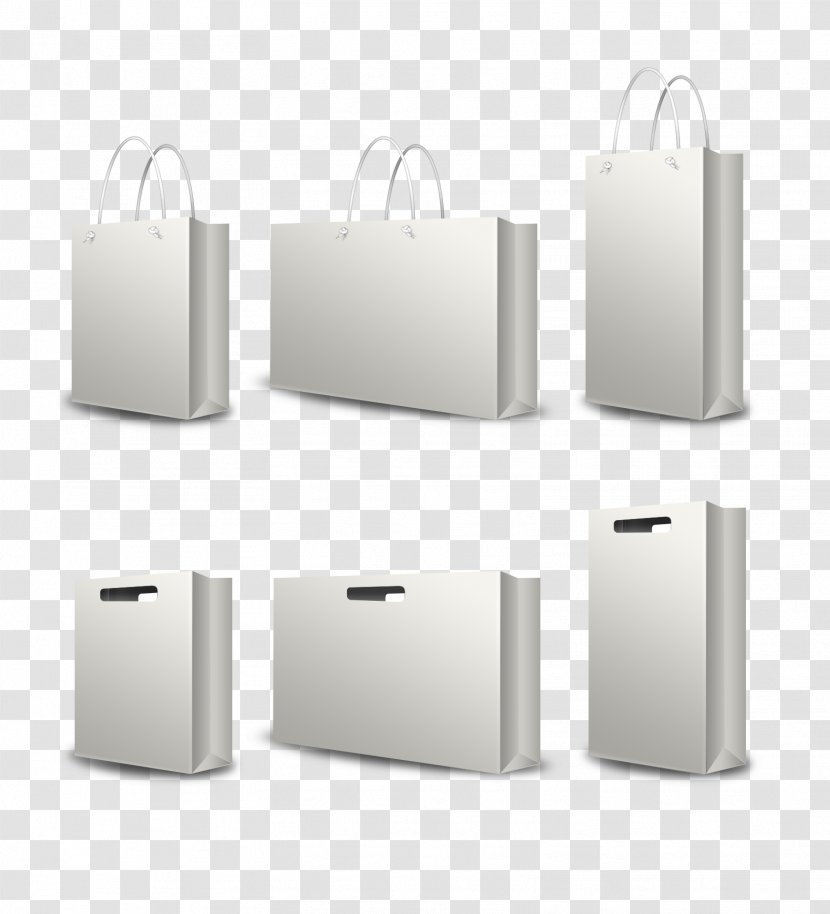 Shopping Bag Paper - 3D Transparent PNG