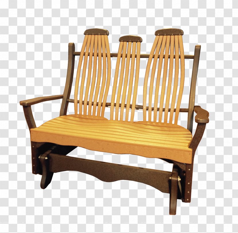 Adirondack Chair Garden Furniture Bench - Wood - Porch Swing Fire Pit Transparent PNG