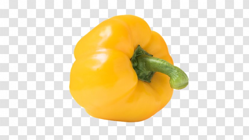 Habanero Bell Pepper Image Chili Yellow - Black Transparent PNG